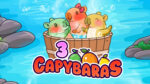3 Capybaras