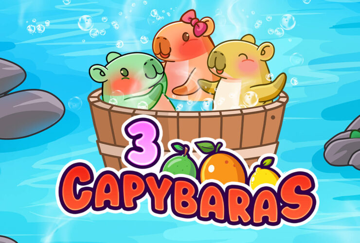 3 Capybaras