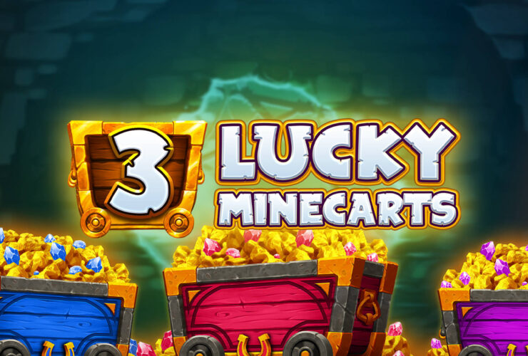 3 Lucky Minecarts Hold and Win