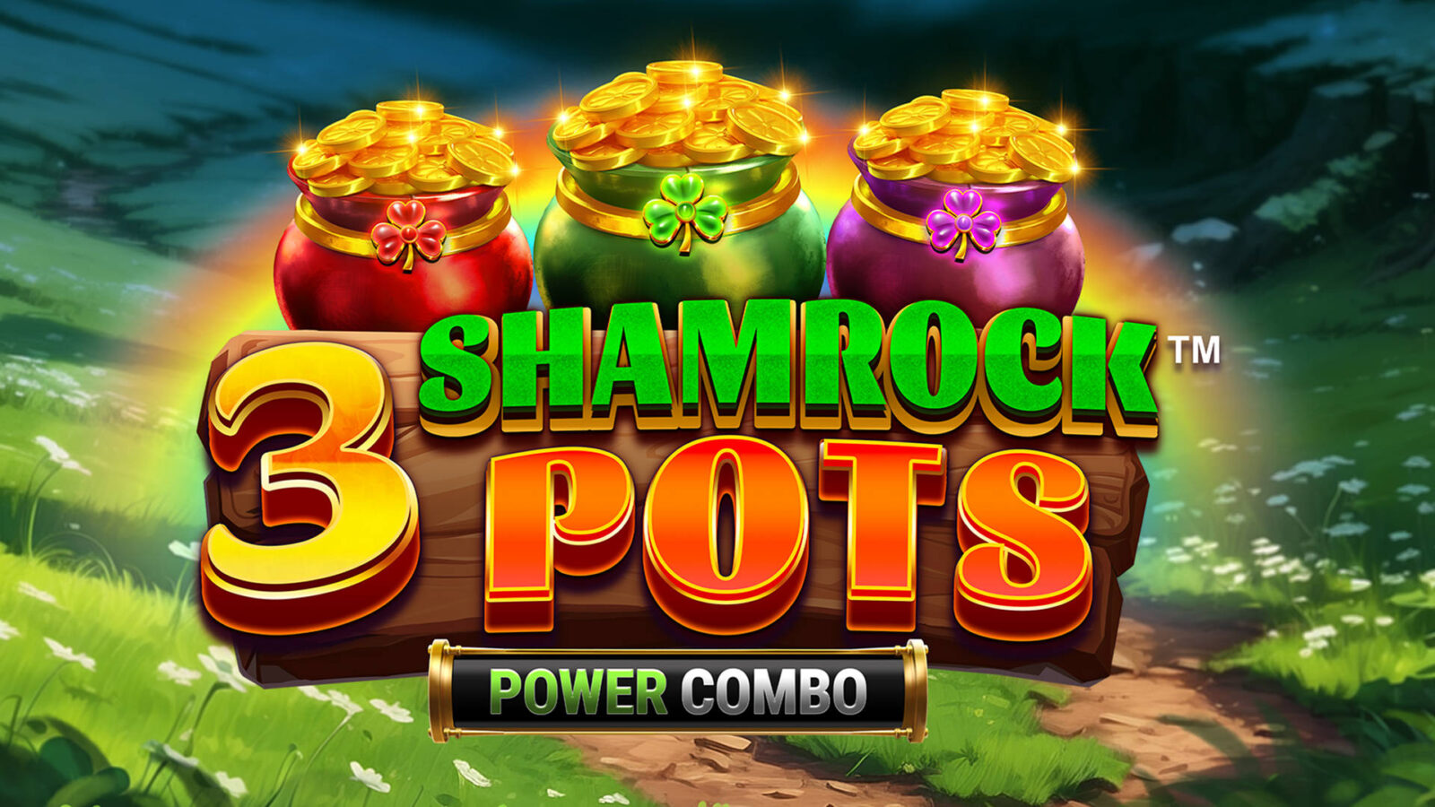3 Shamrock Pots: POWER COMBO 1 3 Shamrock Pots: POWER COMBO