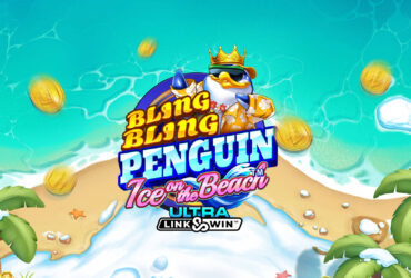 Bling Bling Penguin: Ice on the Beach